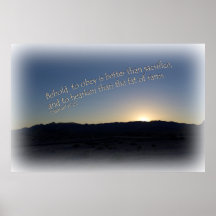 1 Samuel 15:22 Sunset White Border