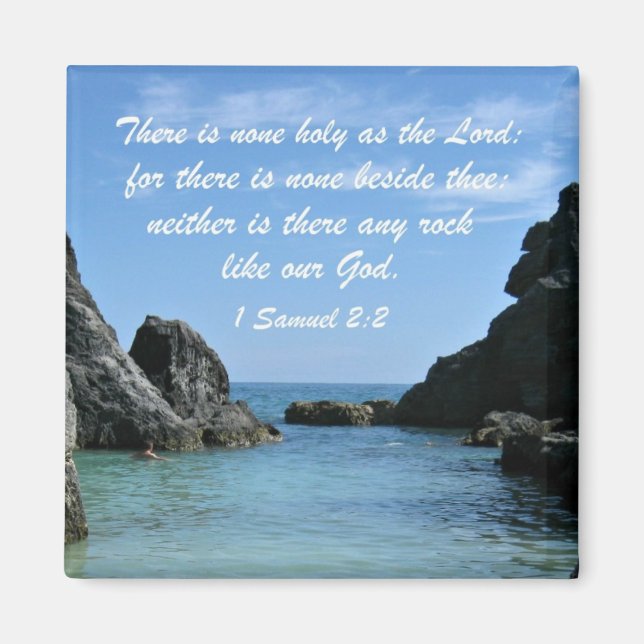 1 Samuel 2:2 Magnet (Front)