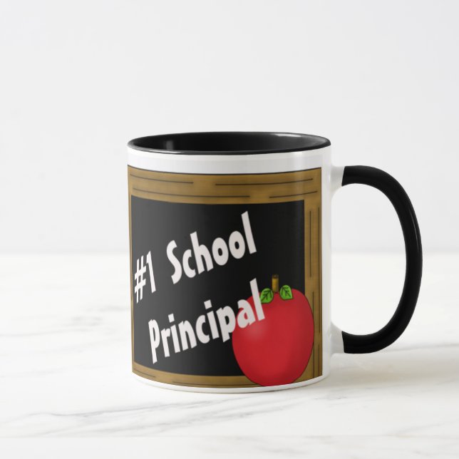 #1 School Principal Mug (Right)