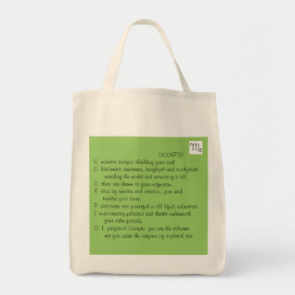 1-SCORPIO Oct 23-Nov 21 tote bag