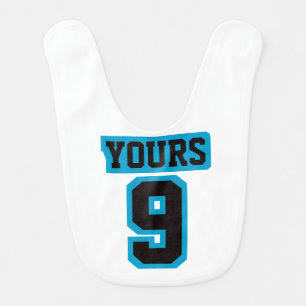 1 Side Bib WHITE BLACK BLUE Football Jersey