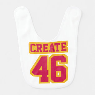 1 Side Bib WHITE CRIMSON RED GOLD Football Jersey