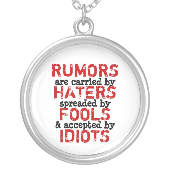 1 Side / RUMORS ~  Circle Necklace (Front)