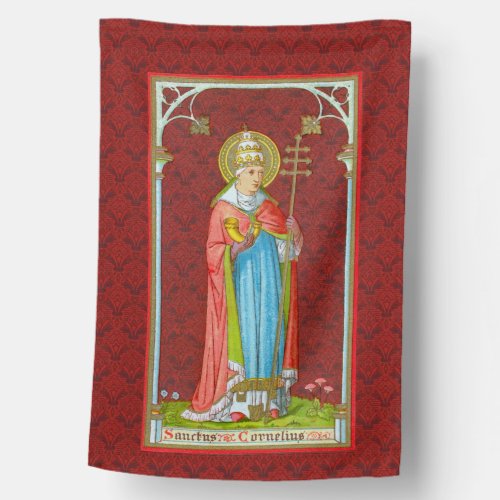 1_sided Pope St Cornelius SAU 042 House Flag