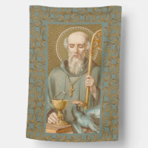 1-sided St. Benedict of Nursia (JM 07)