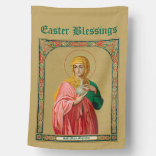 1-sided St. Mary Magdalene as Myrrhbearer House Flag