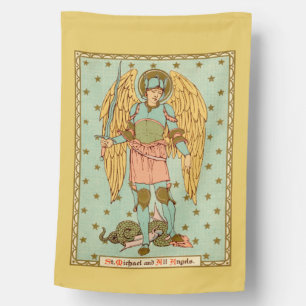 1-sided St. Michael the Archangel (RLS 12) House Flag