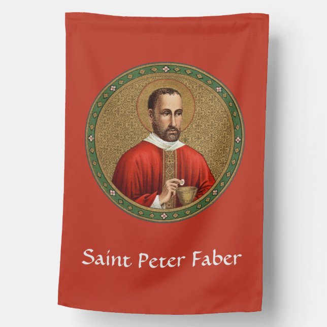 1-sided St. Peter Faber (BK 051) House Flag (Front)