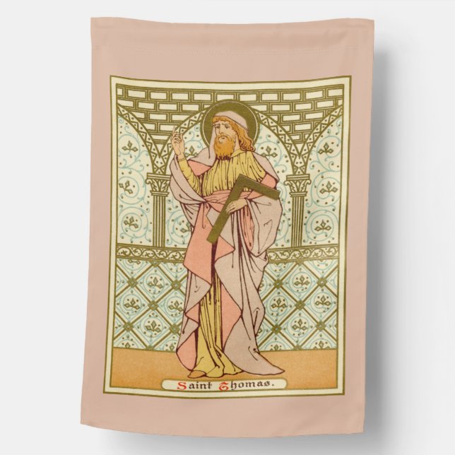 1-sided St. Thomas the Apostle (RLS 18) House Flag (Front)