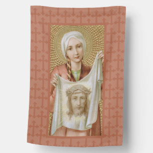 1-sided St. Veronica of Jerusalem (JM 60) House Flag