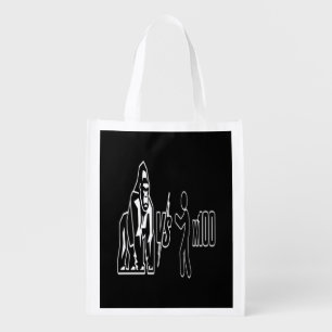 1 Silverback Gorilla vs 100 Humans_3 Grocery Bag