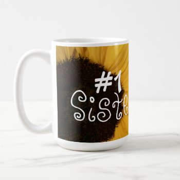 #1 Sister Mug by RossiCards at Zazzle
