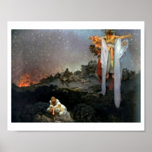 #1 Slavs in their Original Homeland, Mucha Poster