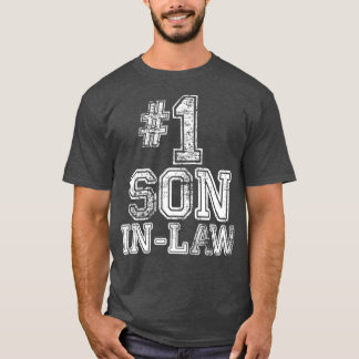 1 Son in Law Number One Sports Gift T-Shirt