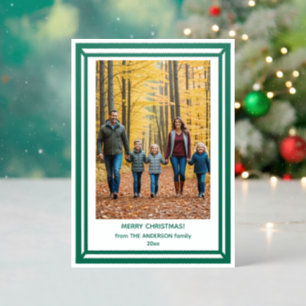 1 Special Christmas Family Photo Letterpress Photo Cards
