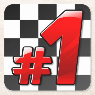 #1 SQUARE PAPER COASTER