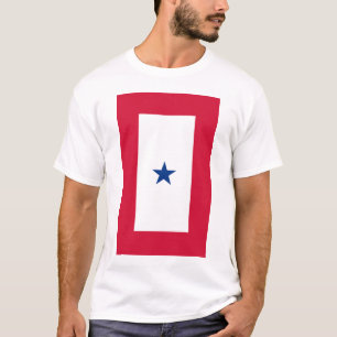 1-Star Blue Star Service Banner T-Shirt