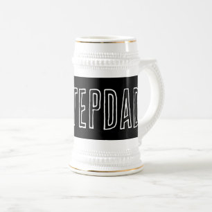 #1 STEPDAD beer stein gift for Father's day