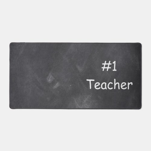 1 Teacher Chalkboard Design Class Decoration Desk Mat