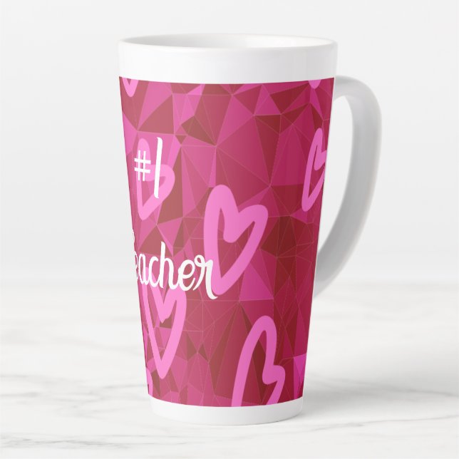 #1 Teacher Mug (Right Angle)