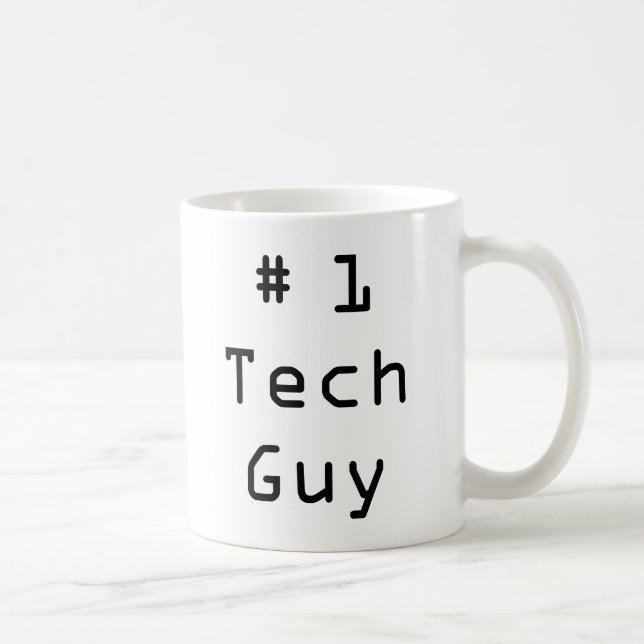 # 1 Tech guy Coffee Mug (Right)