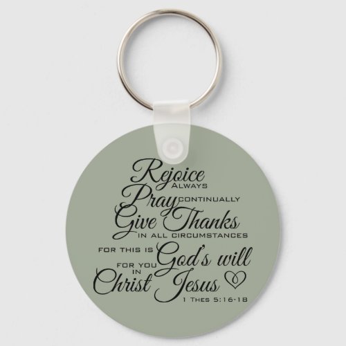 1 Thes 516_18 _ Scripture Art Keychain