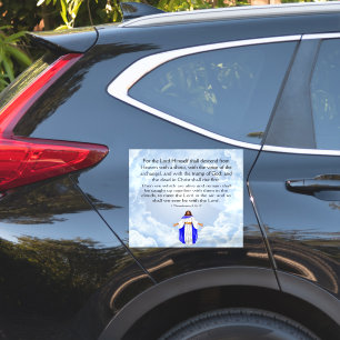 1 Thessalonians 4:16-17 Car Sticker