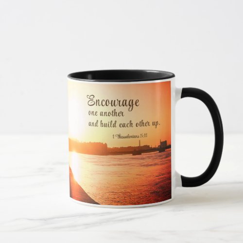 1 Thessalonians 511 Encourage One Another Bible Mug