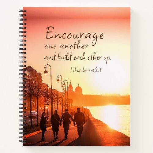 1 Thessalonians 511 Encourage One Another Bible  Notebook