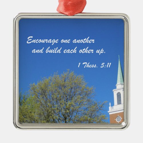 1 Thessalonians 511 Metal Ornament