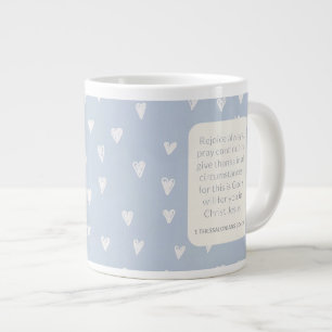 1 Thessalonians 5:16-18 Bible Verse Rejoice Always Giant Coffee Mug
