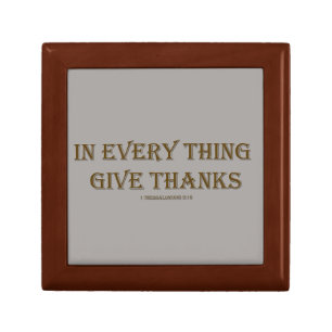 1 Thessalonians 5:18 Gift Box