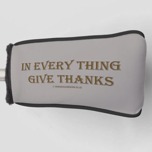 1 Thessalonians 518 Golf Head Cover