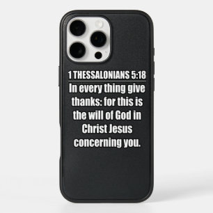 1 Thessalonians 5:18 In Every Thing Give Thanks KJ iPhone 16 Pro Max Case