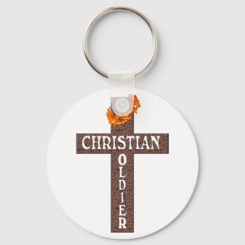 1 THESSALONIANS 58 CHRISTIAN SOLDIER KEYCHAIN