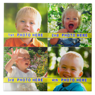 1 to 4, Picture Tiles, or as, Personalized Trivets