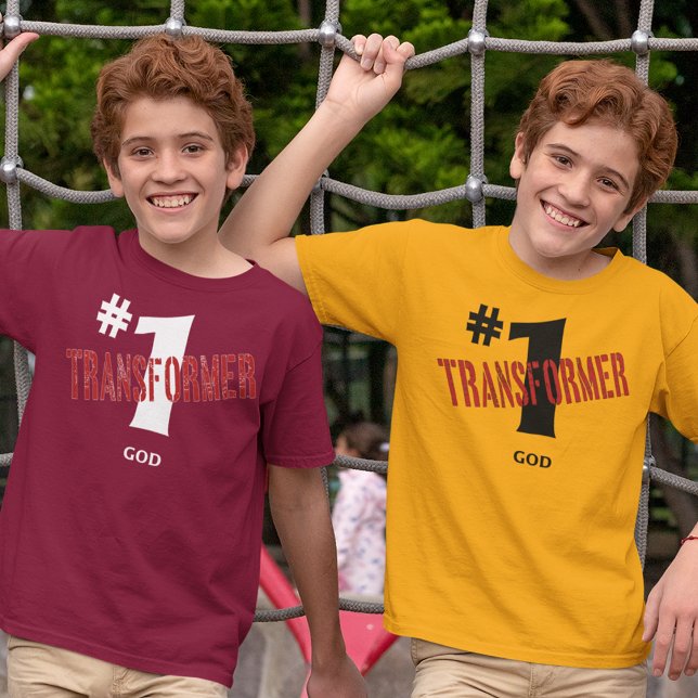 #1 TRANSFORMER - GOD FOR DARK  T-Shirt (Creator Uploaded)