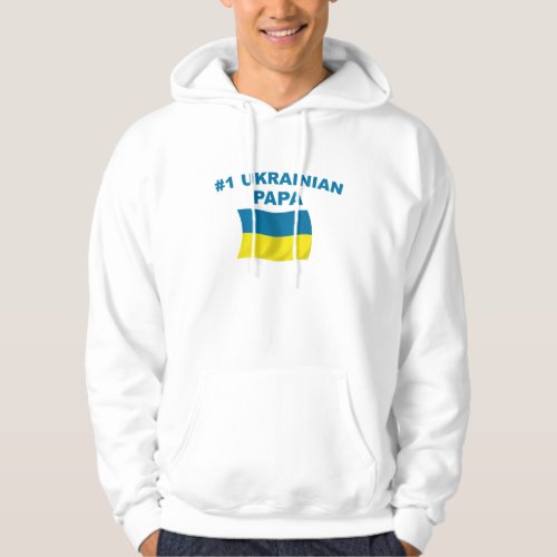 1 Ukrainian Papa Hoodie