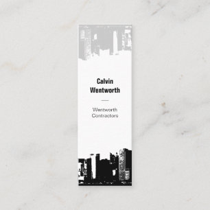1 Up 1 Down Downtown Mini Business Card