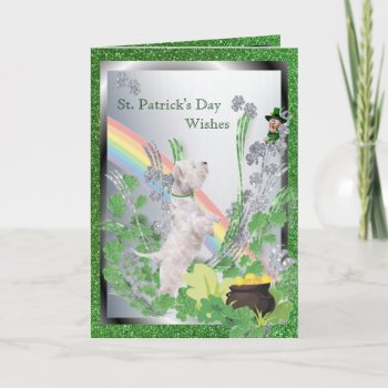 1. Westie Puppy Number Two Spiritual Message Card by 4westies at Zazzle