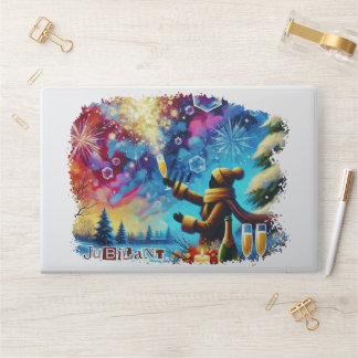 1. Winter Wonderland HP Laptop Skin