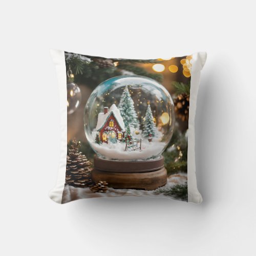 1 Winter Wonderland Retreat Pillow Throw Pillow