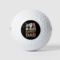 #1 World's Gayest Dad Funny Father's Day LGBT