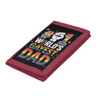 #1 World's Gayest Dad Funny Father's Day LGBT 