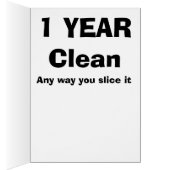 1 year any way you slice it cards (Inside (Right))