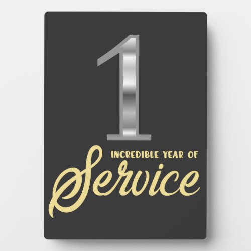 1 Year of Service 1st Employee Anniversary