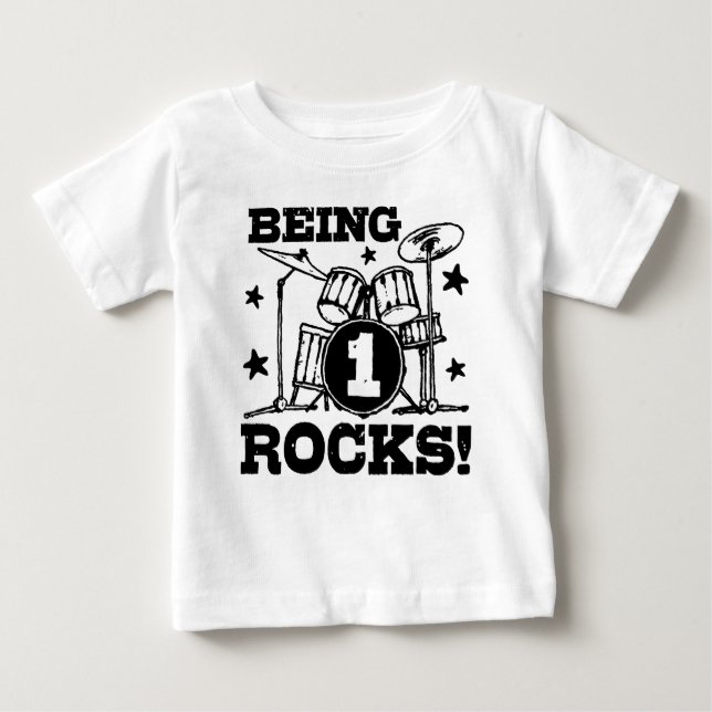1 Year Old Baby T-Shirt (Front)