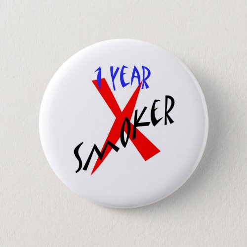 1 Year Red Ex_smoker Button