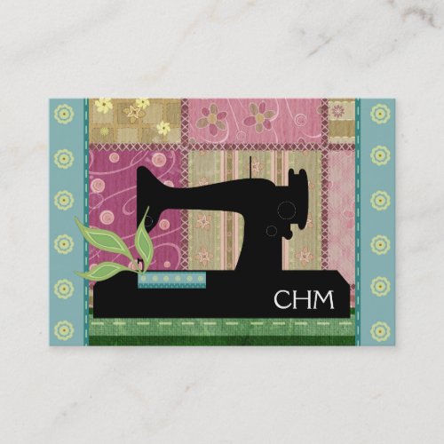 #1A - Sewing / Quilting Card - SRF Business Card Templates