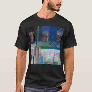 1C9984DA Glitch Art Digital Distortion Vaporwave T-Shirt